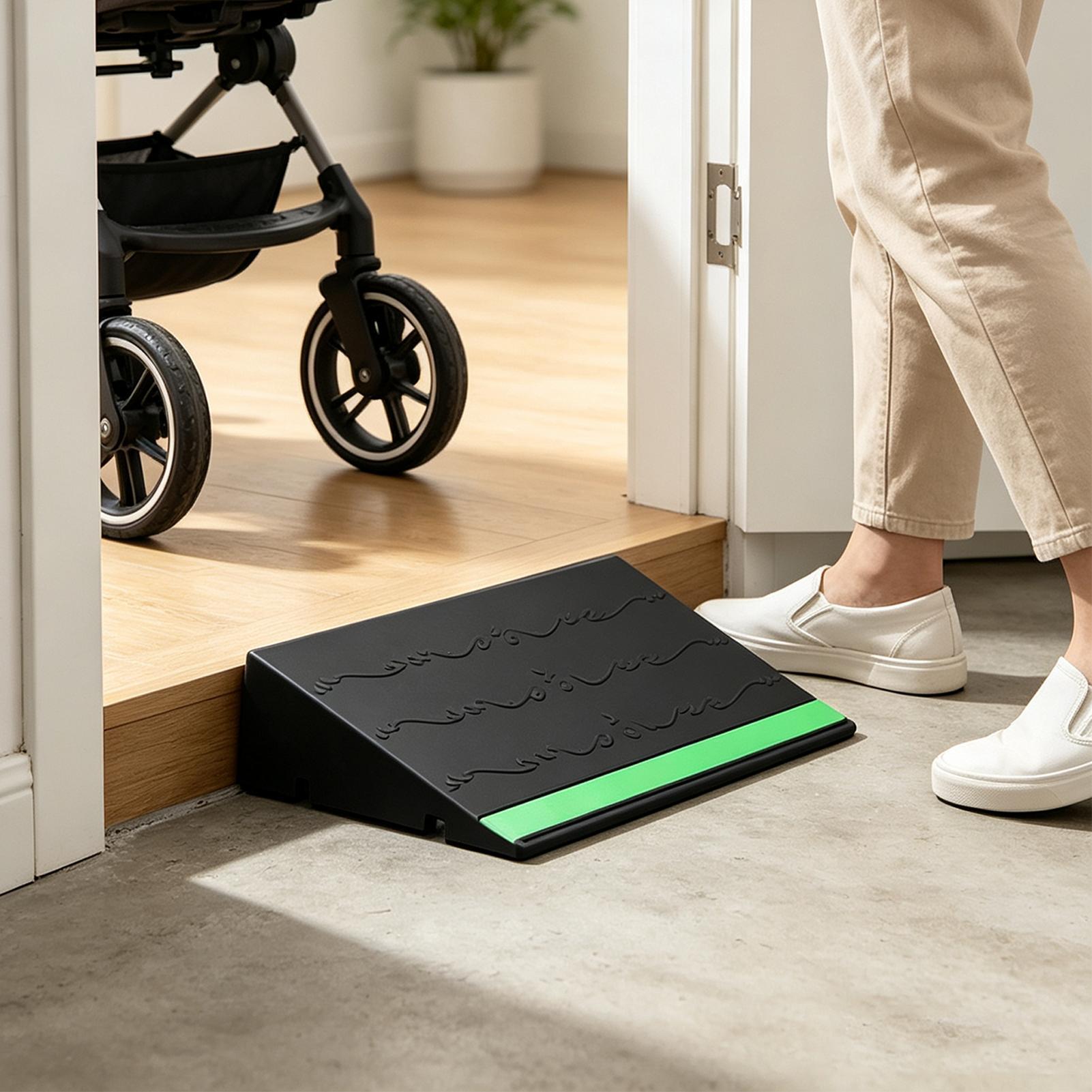 Outdoor Power Wheelchair - Rampas de Acesso para Portas Antiderrapantes