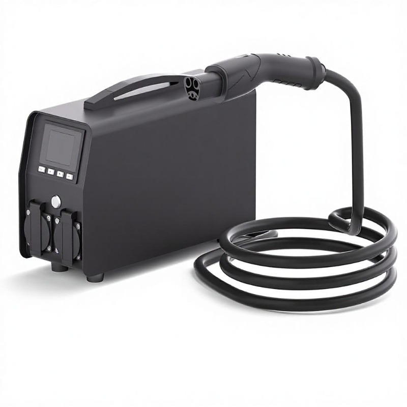 Outdoor Power Inverter - Inversor Portátil de Descarga EV, Conversor