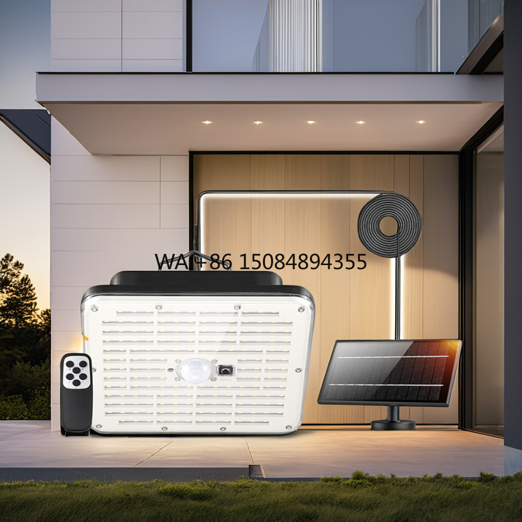 Outdoor Power For Gazebo - Luminária Pendente LED Solar com Controle