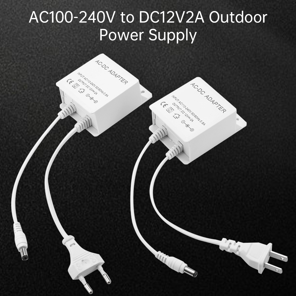 Adaptador de tomada ue dc12v 2 - Outdoor Power Plug In avaliação e preço