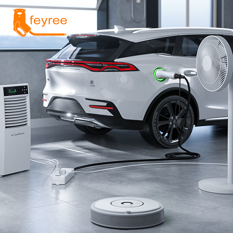 Cabo Feyree V2L para Carro Elé - Outdoor Power Plug In avaliação e preço