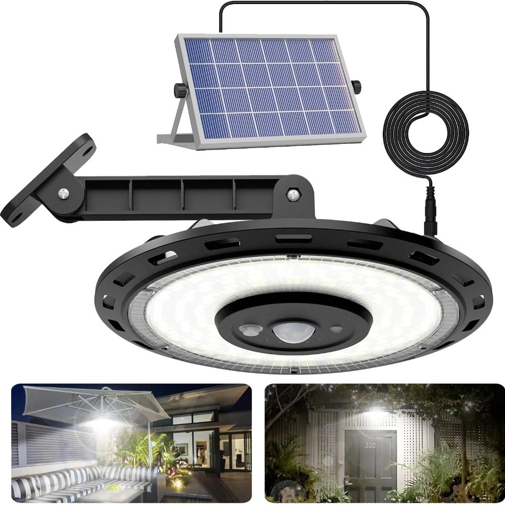 Luminária pendente solar com s - Outdoor Power For Gazebo avaliação e preço