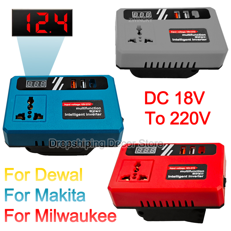 Inversor de Energia DC 18V par - Outdoor Power Inverter avaliação e preço