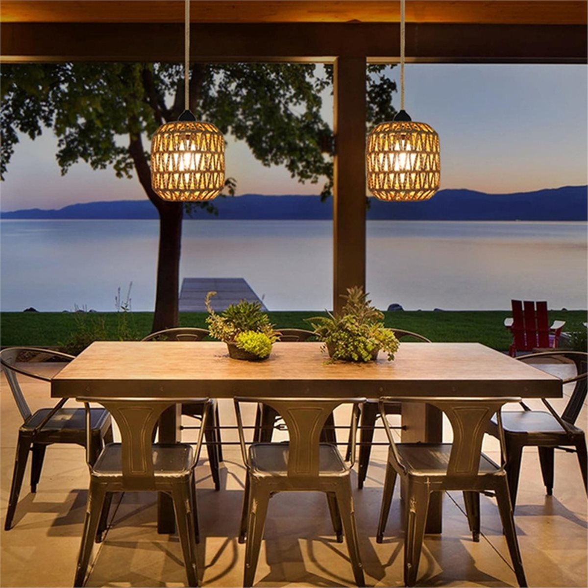 Luminária Pendente de Bateria  - Outdoor Power For Gazebo avaliação e preço
