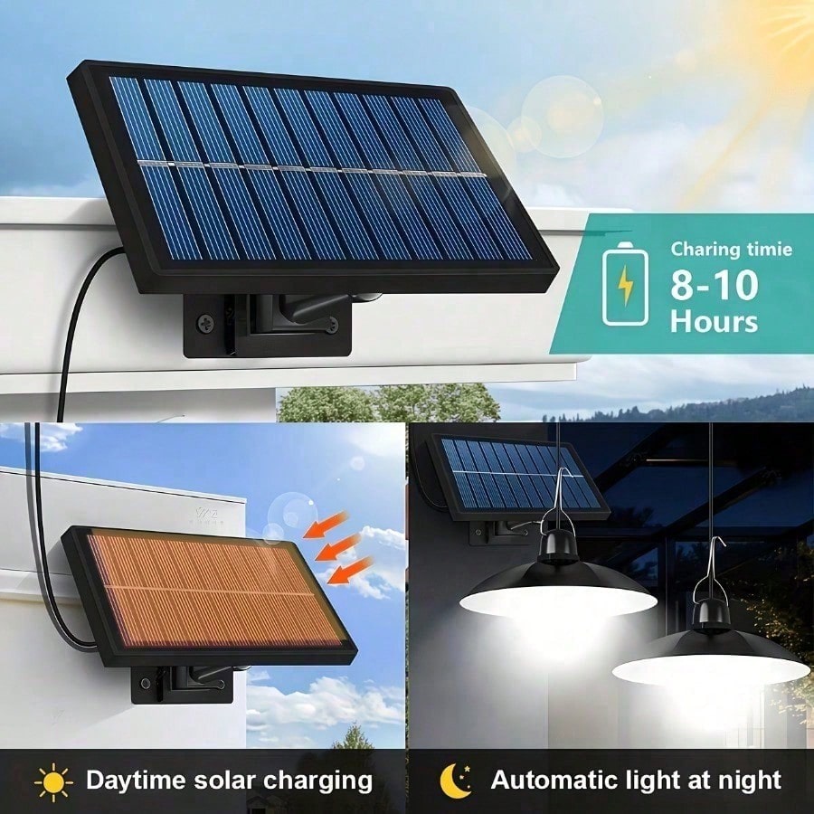 Luz solar para telhado, adequa - Outdoor Power For Gazebo avaliação e preço