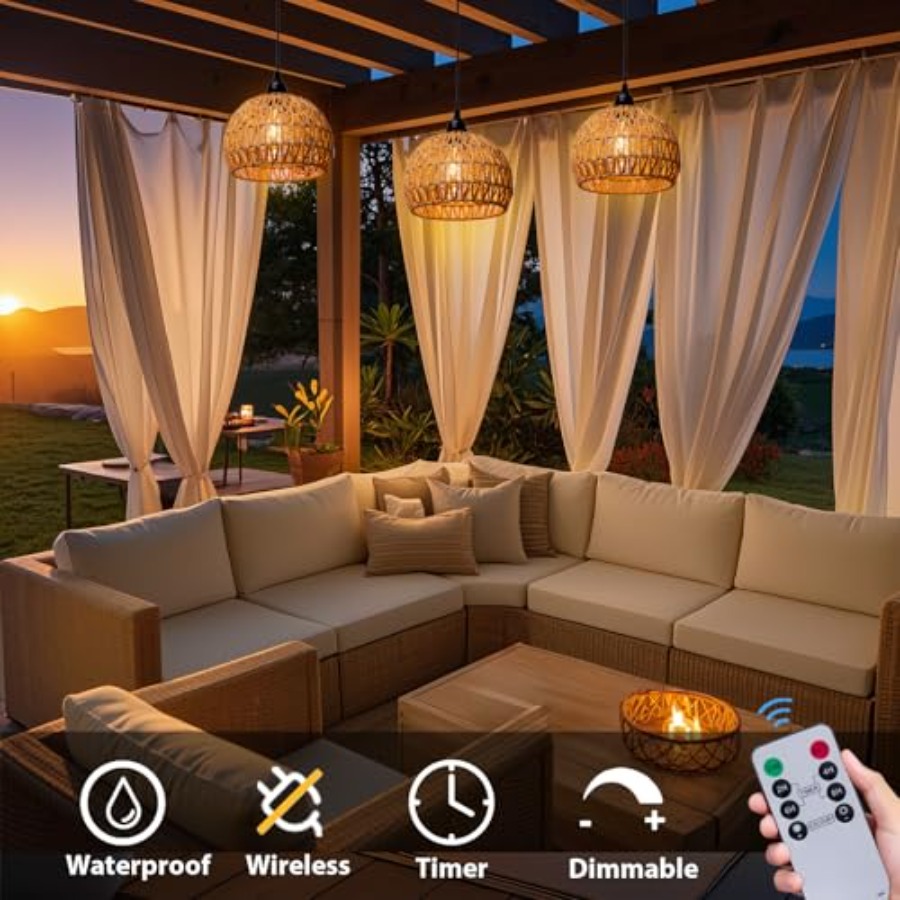 Luminária Pendente Externa a B - Outdoor Power For Gazebo avaliação e preço