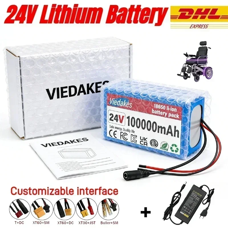 Bateria 24V 21700 7S3P 80Ah co - Outdoor Power Wheelchair avaliação e preço