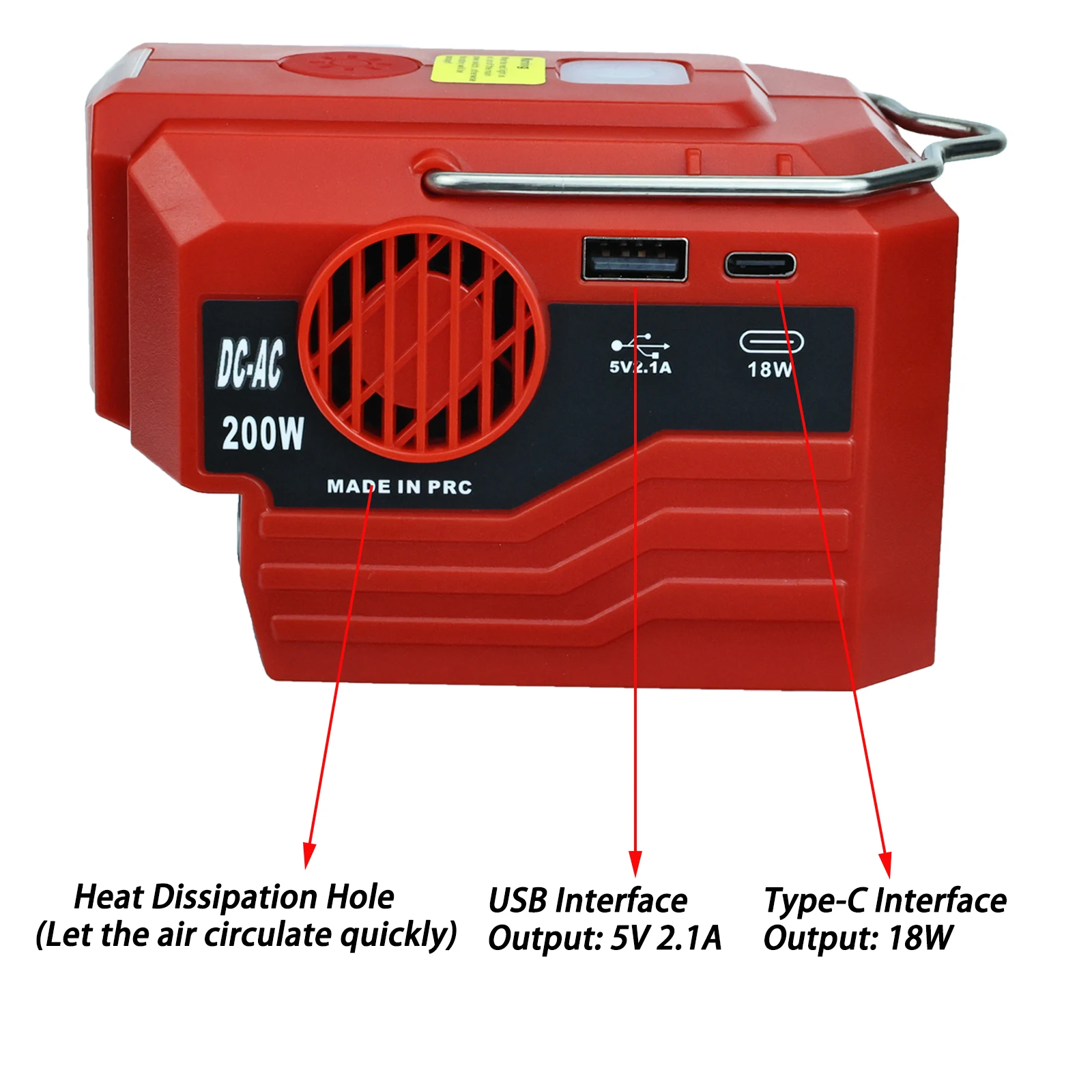 Inversor de energia portátil c - Outdoor Power Inverter avaliação e preço