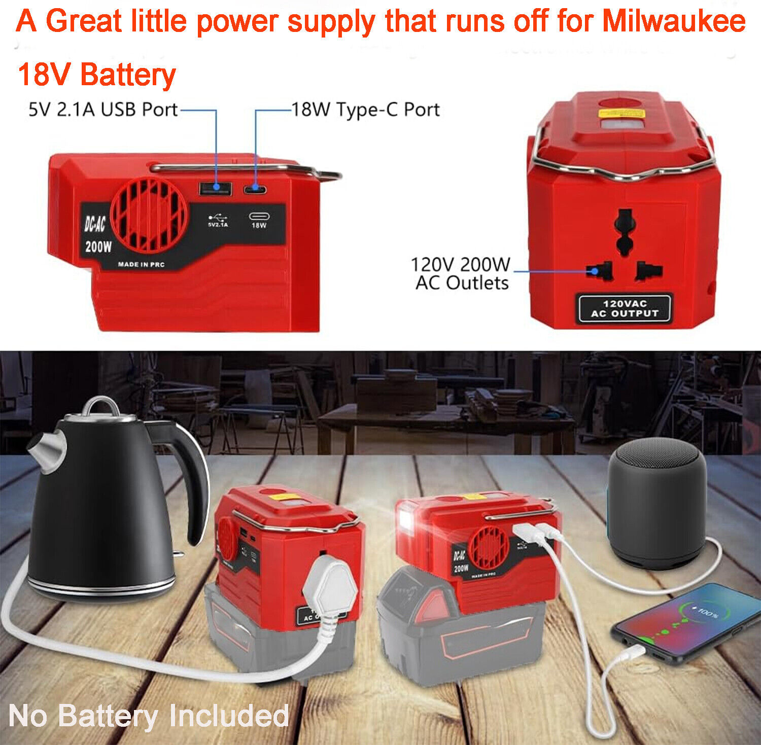 Inversor de energia portátil c - Outdoor Power Inverter avaliação e preço