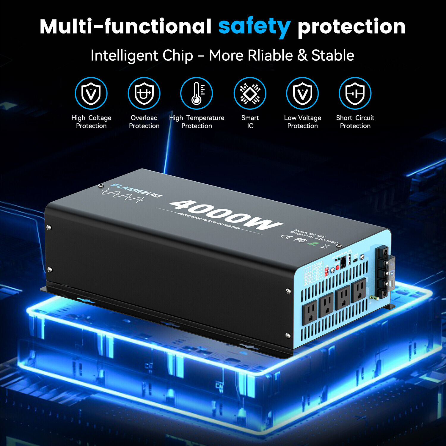 Inversor de Energia de Onda Se - Outdoor Power Inverter avaliação e preço